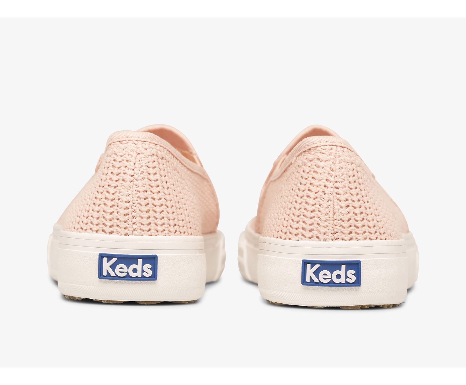 Double Decker Open Mesh Pink