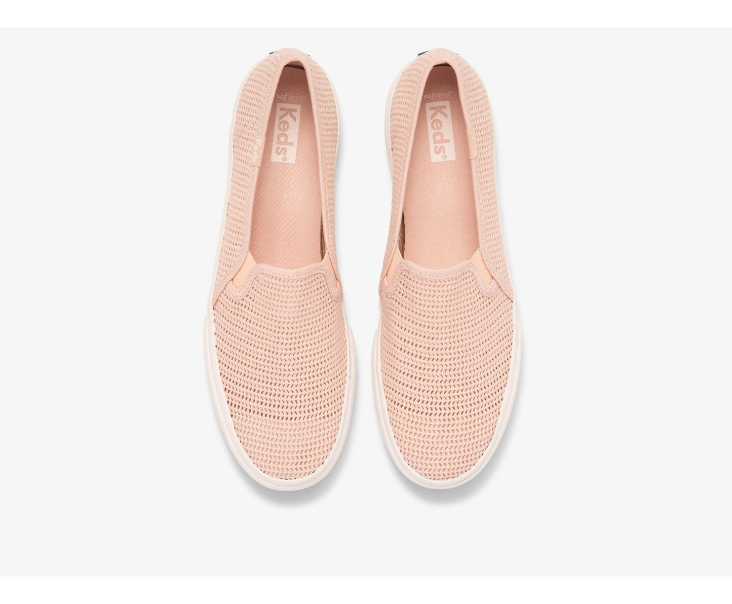 Double Decker Open Mesh Pink
