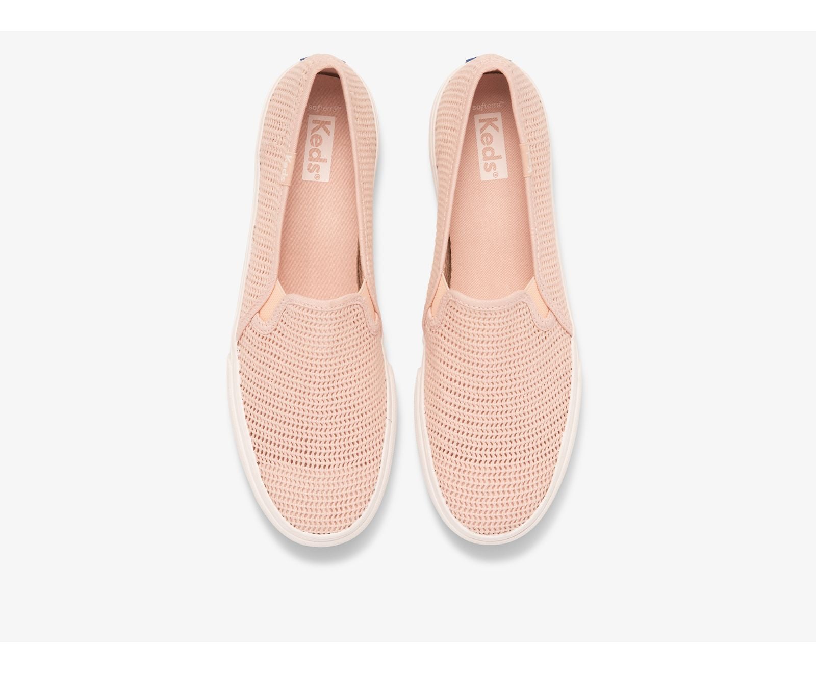 Double Decker Open Mesh Pink