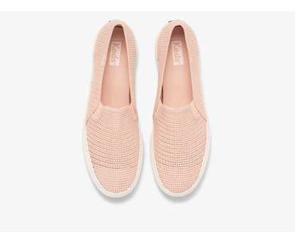 Double Decker Open Mesh Pink
