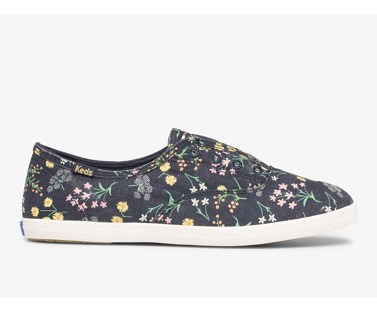 x Rifle Paper Co. Chillax Petite Fleurs Printed Navy Multi