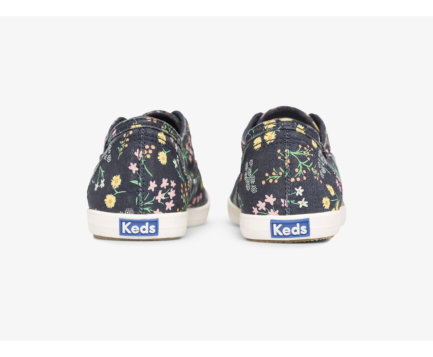x Rifle Paper Co. Chillax Petite Fleurs Printed Navy Multi