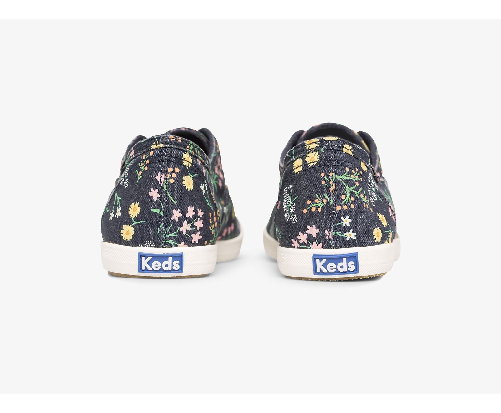 x Rifle Paper Co. Chillax Petite Fleurs Printed Navy Multi