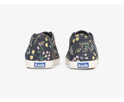 x Rifle Paper Co. Chillax Petite Fleurs Printed Navy Multi