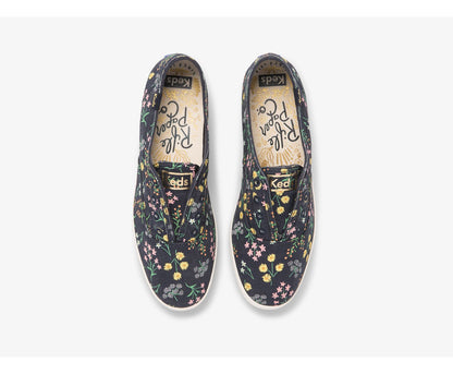 x Rifle Paper Co. Chillax Petite Fleurs Printed Navy Multi