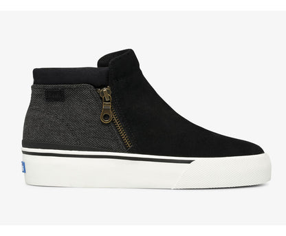 Cooper Zip Bootie Black