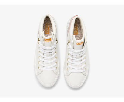 Demi Mid TRX Leather White