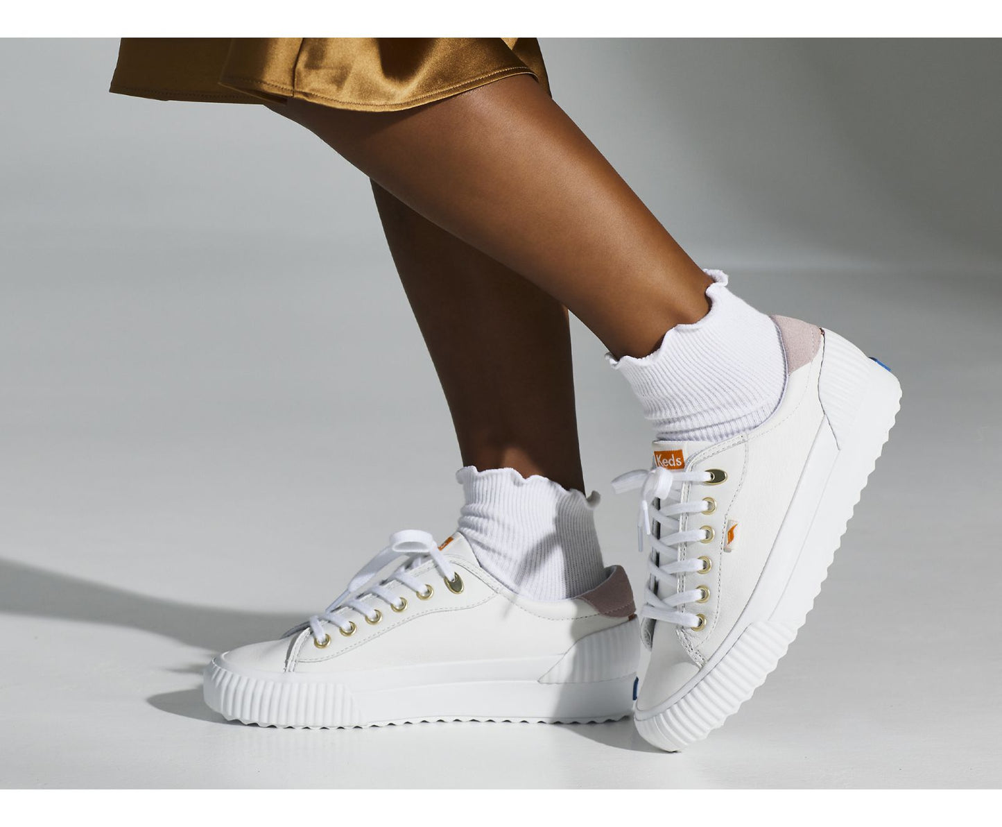Demi TRX Leather White