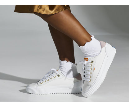 Demi TRX Leather White