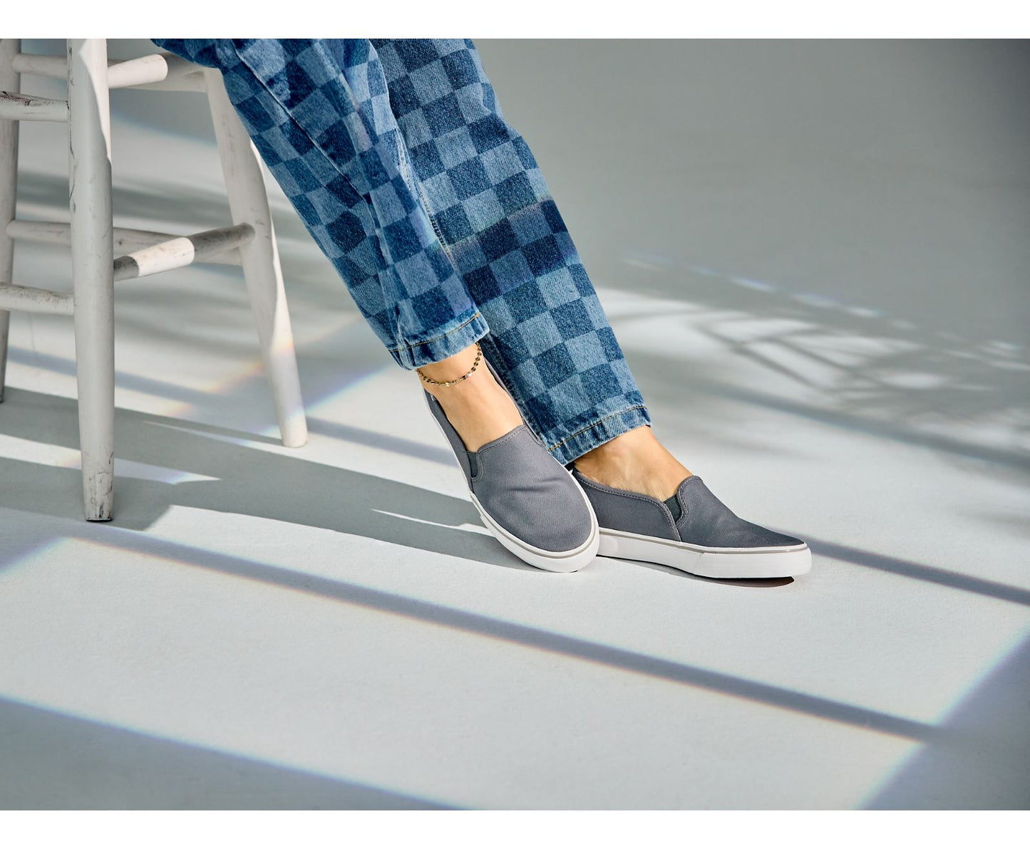 Double Decker Washable Canvas Gray