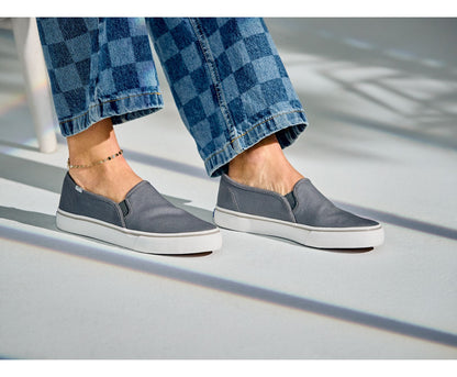 Double Decker Washable Canvas Gray