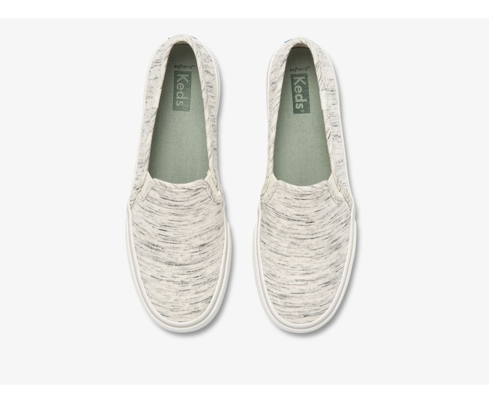 Double Decker Speckle Jersey Cream
