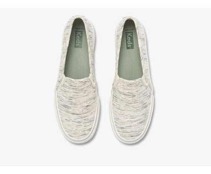 Double Decker Speckle Jersey Cream