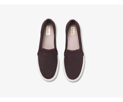 Double Decker Suede Burgundy