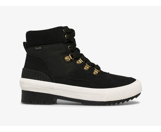 Fielder Boot Suede/Nylon & Velvet Thinsulate™ Black