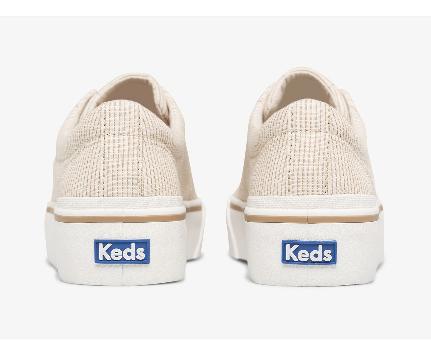 Jump Kick Duo Ikat Stripe Taupe