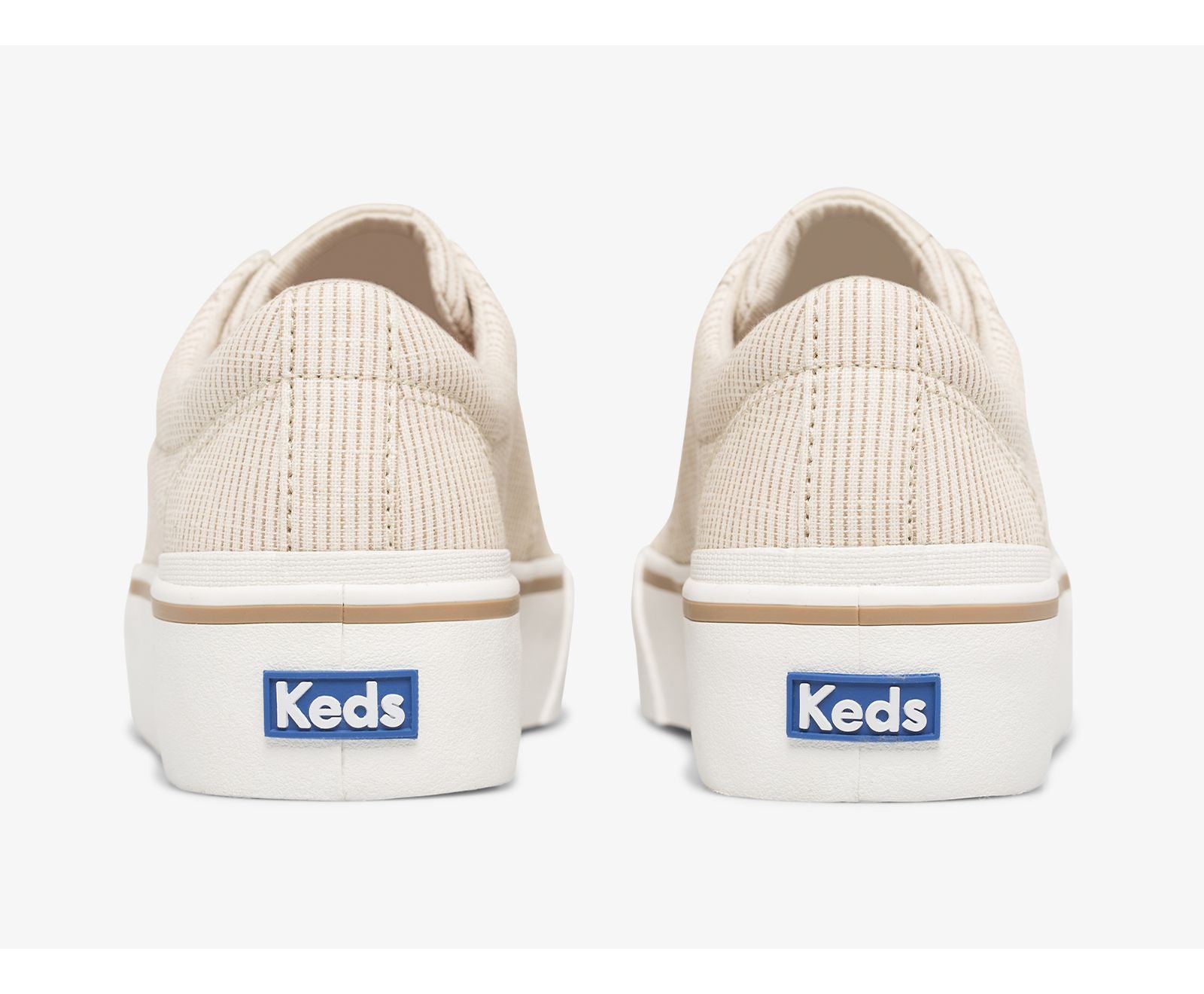Jump Kick Duo Ikat Stripe Taupe