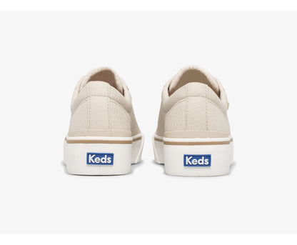 Jump Kick Duo Vegan Soft Buck + Croc Emboss Latte