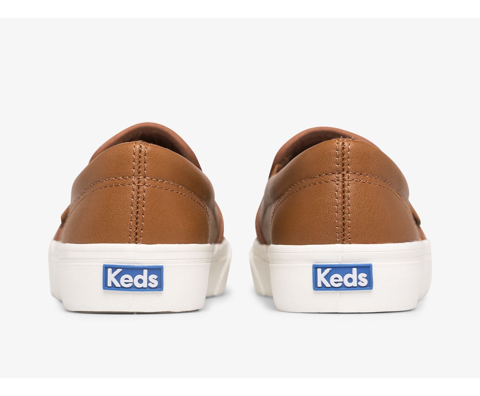 Jump Kick Slip Leather Cognac