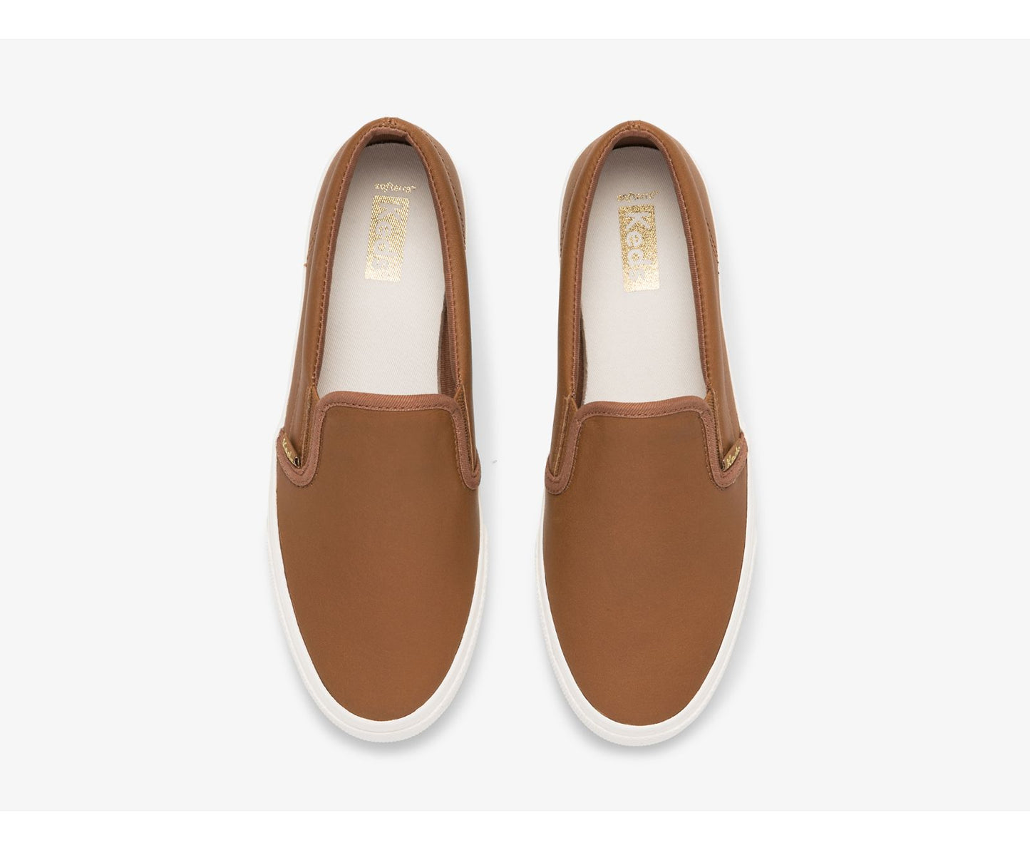 Jump Kick Slip Leather Cognac