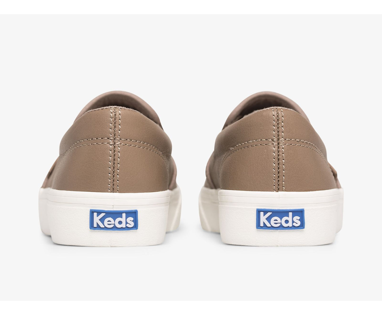 Jump Kick Slip Leather Walnut