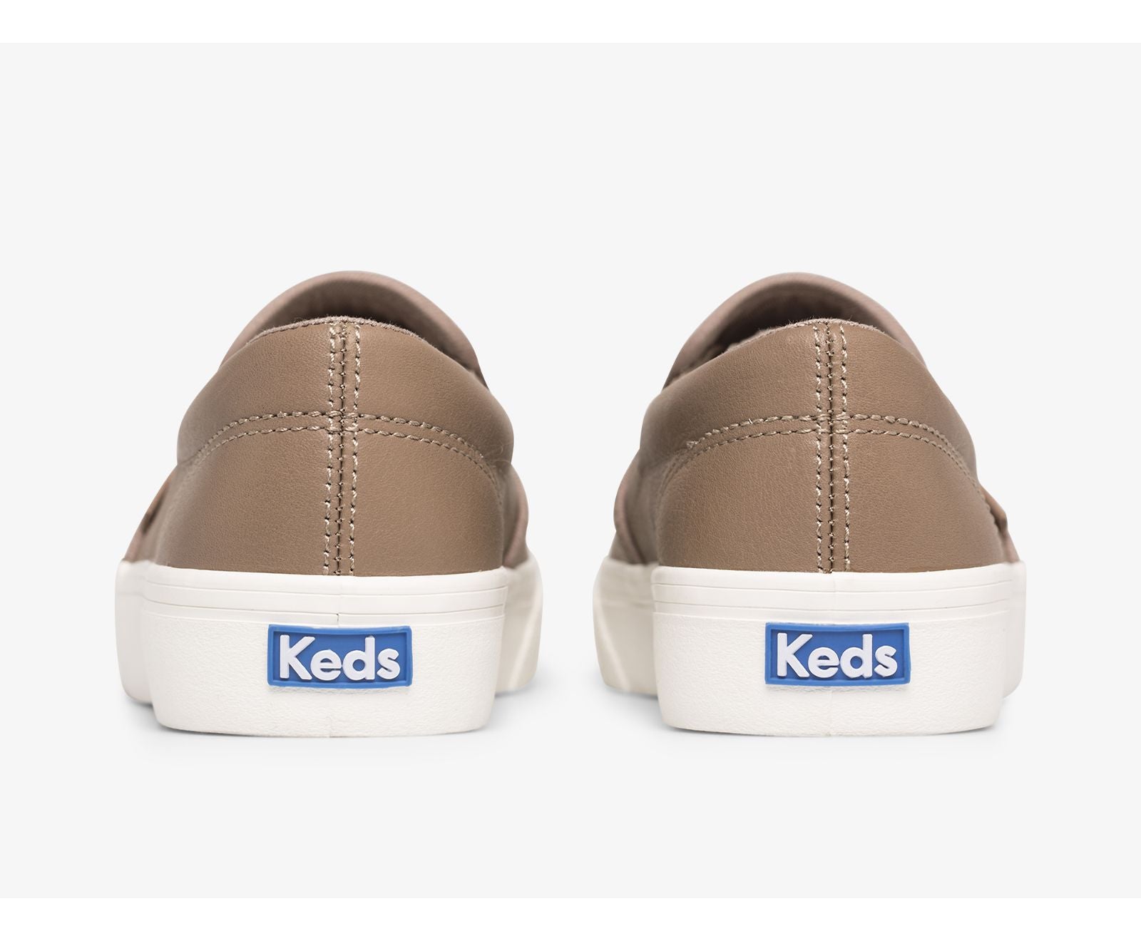 Jump Kick Slip Leather Walnut