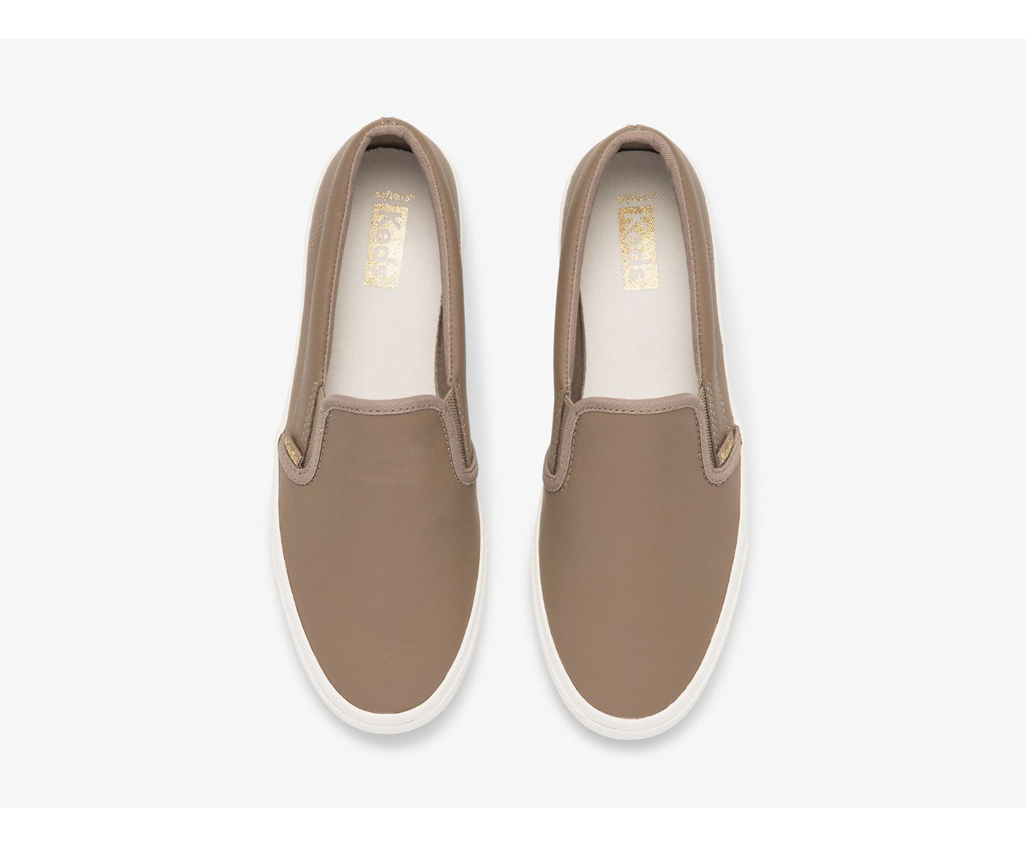 Jump Kick Slip Leather Walnut