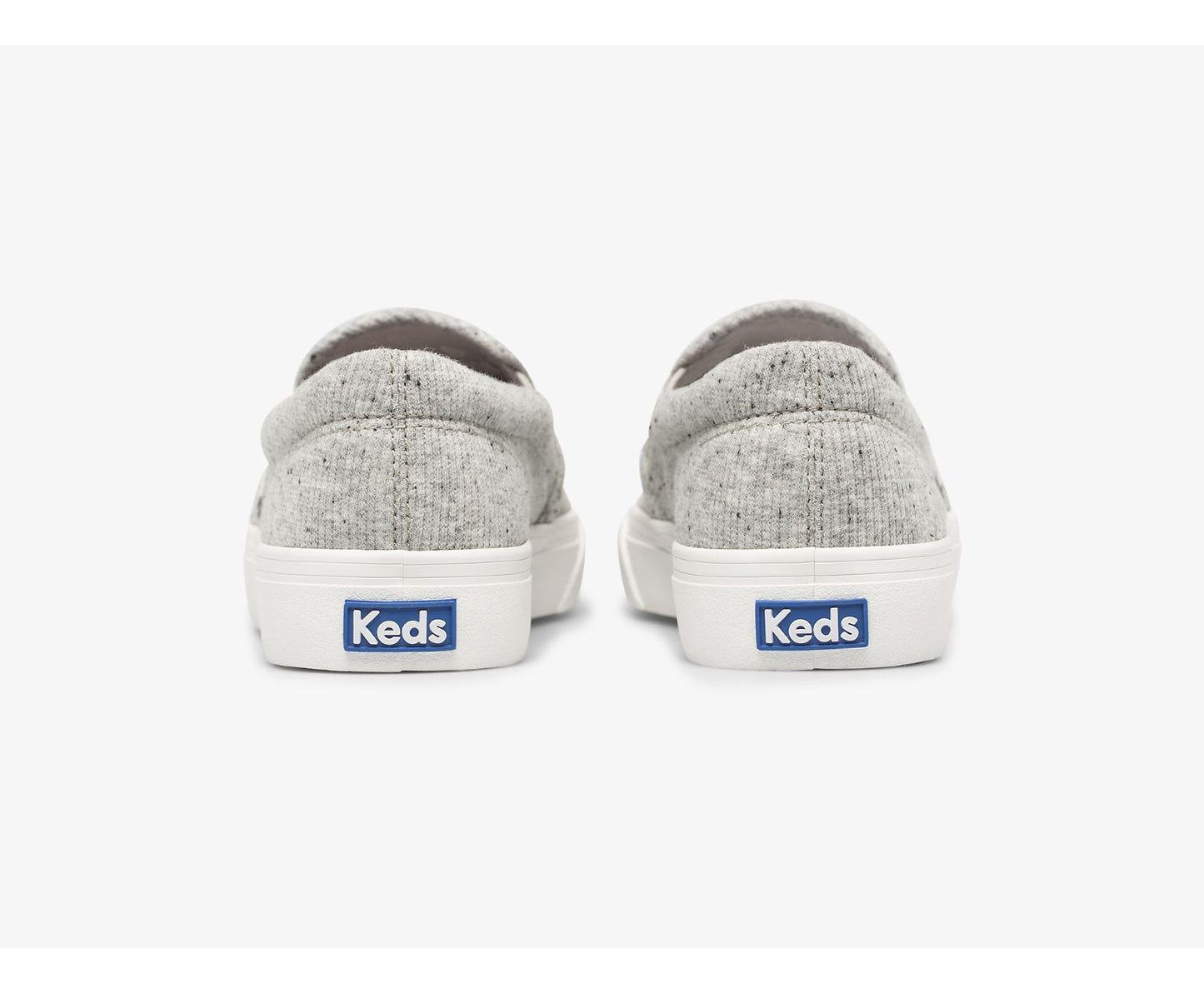 Jump Kick Slip Speckle Knit Grey