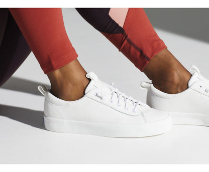 Kickback Leather White