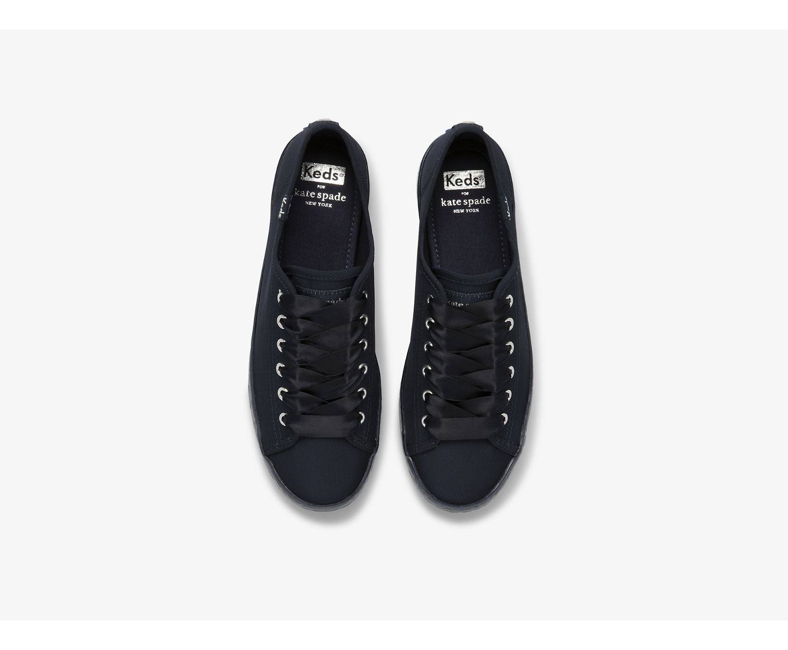 x kate spade new york Kickstart Logo Foxing Satin Blue