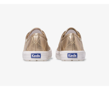 Kickstart TRX Quilted Pu Metallic Gold