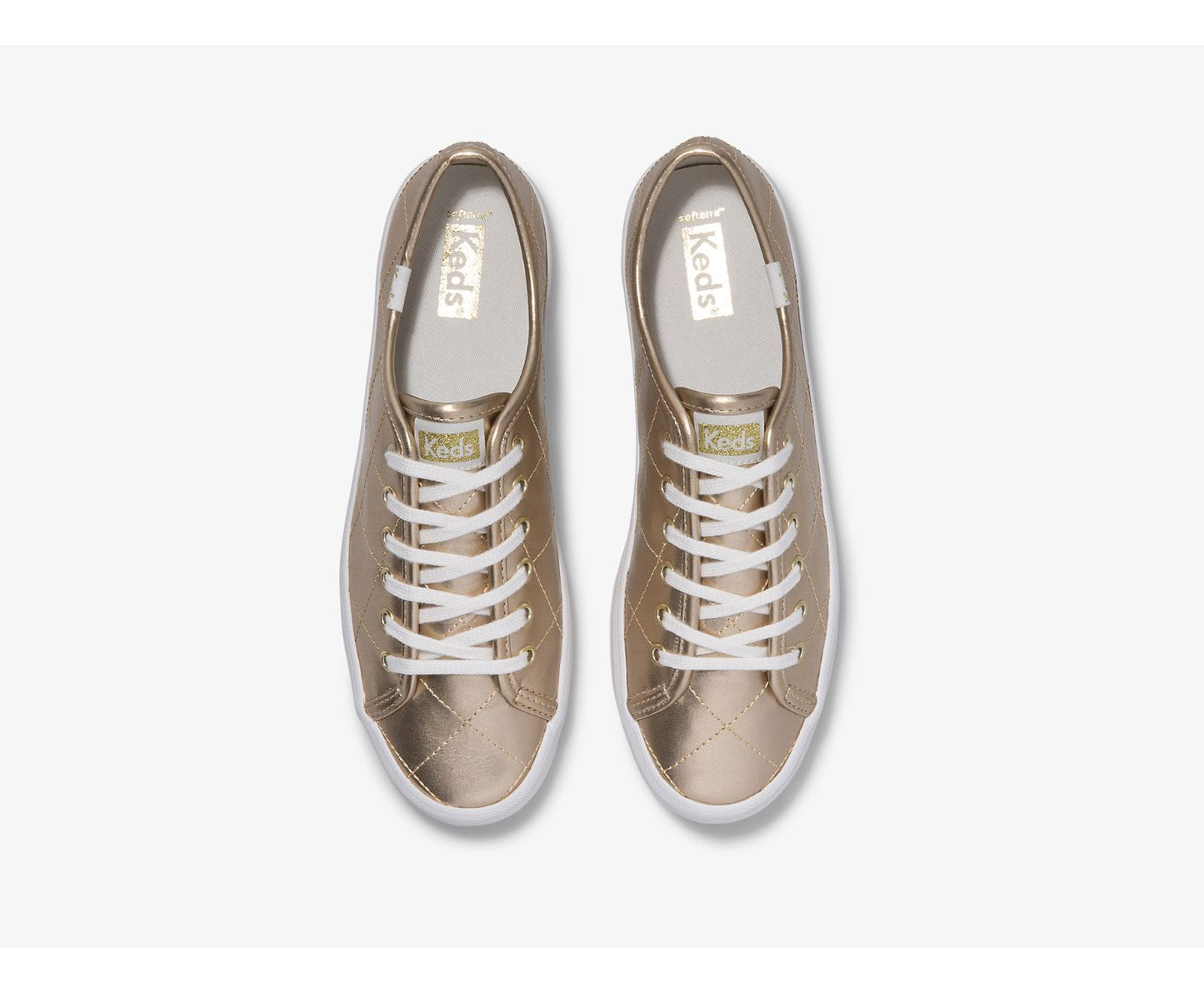 Kickstart TRX Quilted Pu Metallic Gold