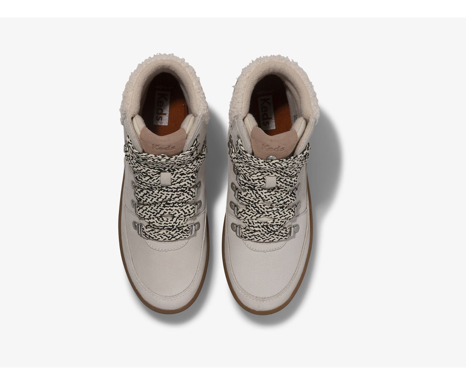 Midland Boot Luxe Leather Faux Shearling and Thinsulate™ Cream