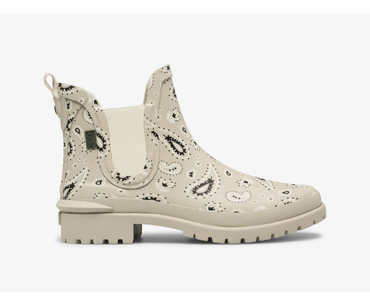 Rowan Rain Boot Bandana Latte