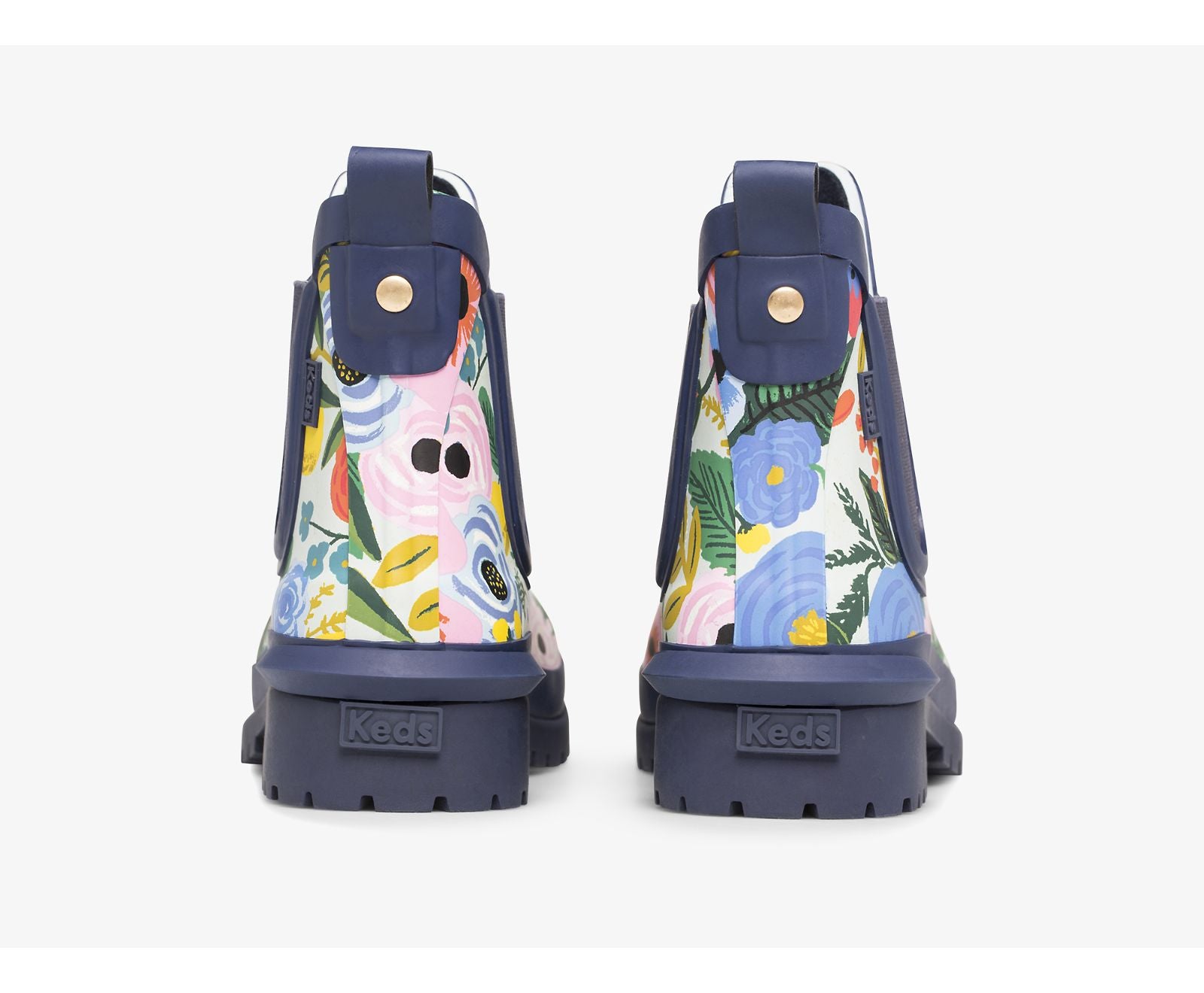 x Rifle Paper Co. Rowan Rain Boot Garden Party Navy Multi