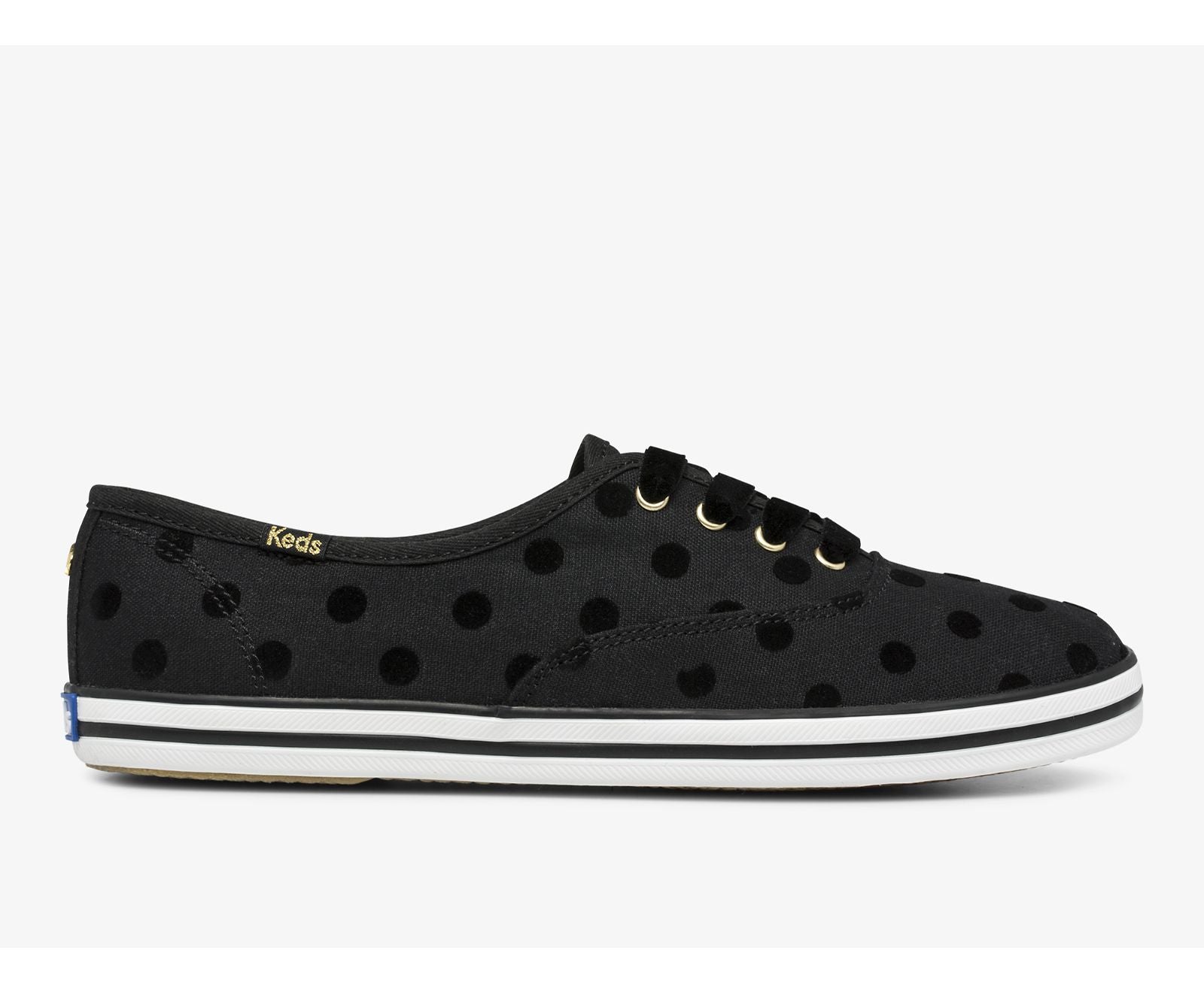 x kate spade new york Champion Flock Dot Black