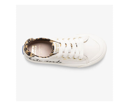 Big Kid's x kate spade new york Crew Kick '75 White/Leopard