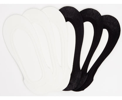 6PK Extra Lowcut Liner Black
