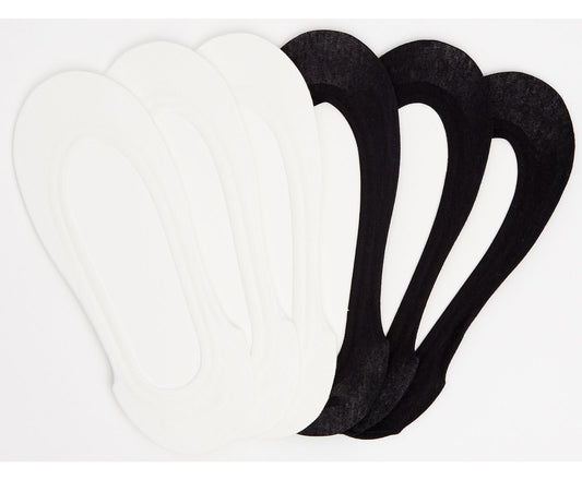6PK Extra Lowcut Liner Black