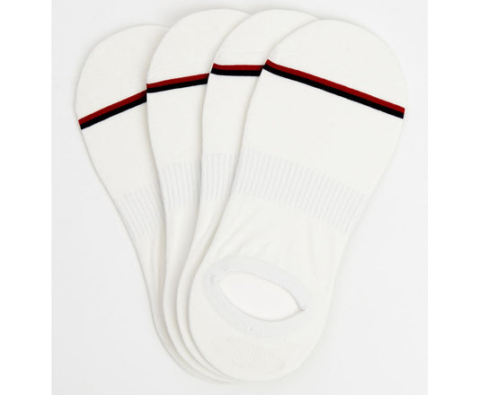 4PK Sneaker Liner White