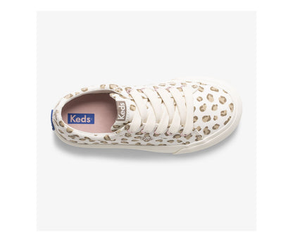 Big Kid's Jump Kick Canvas Ivory