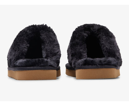 Mule Slipper Glitter Black