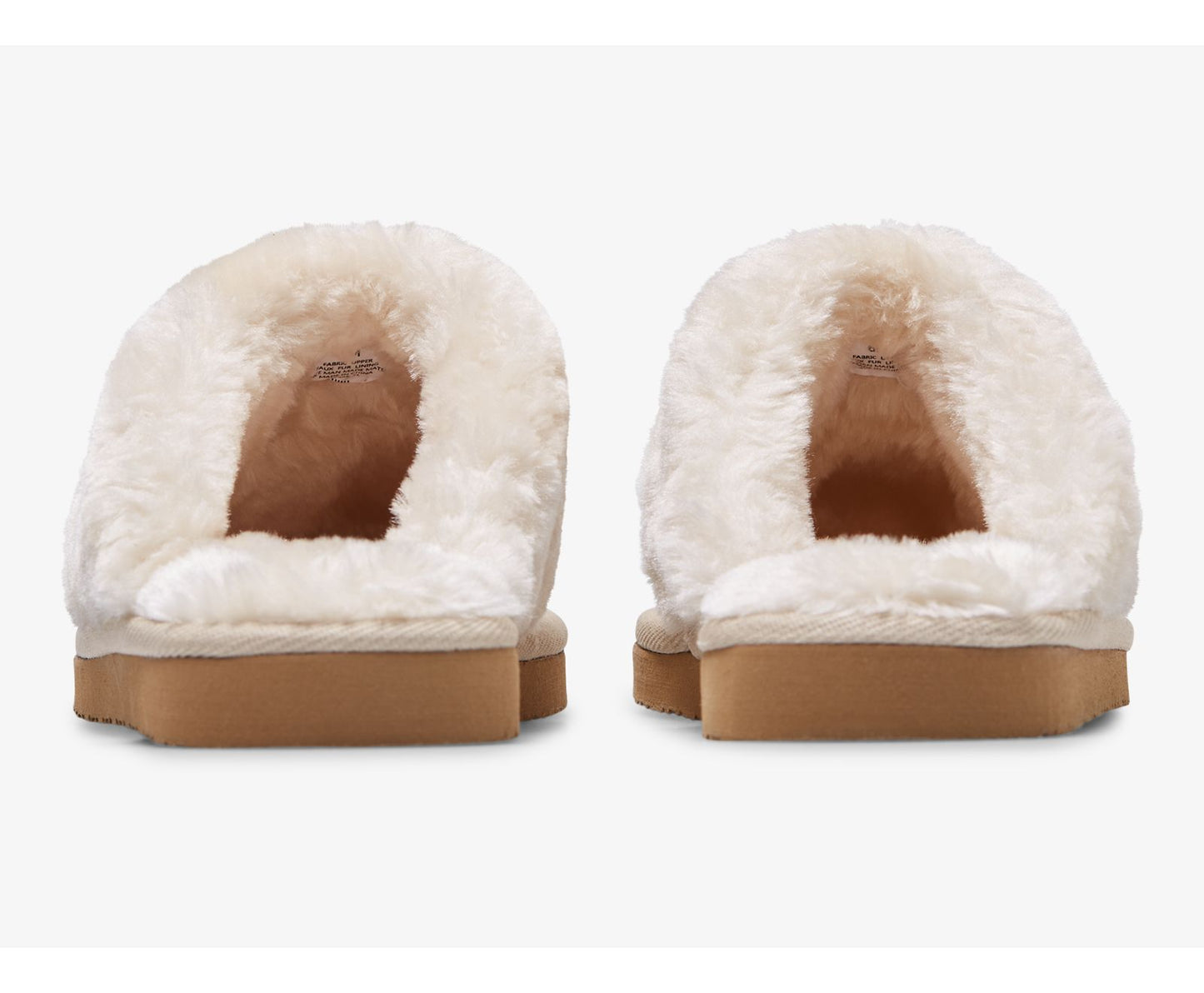 Mule Slipper Glitter Ivory