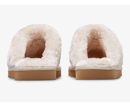 Mule Slipper Glitter Ivory