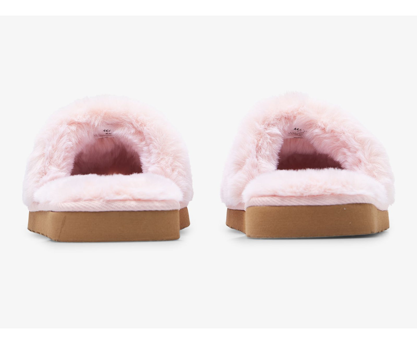 Fuzzy Slide Slipper Blush