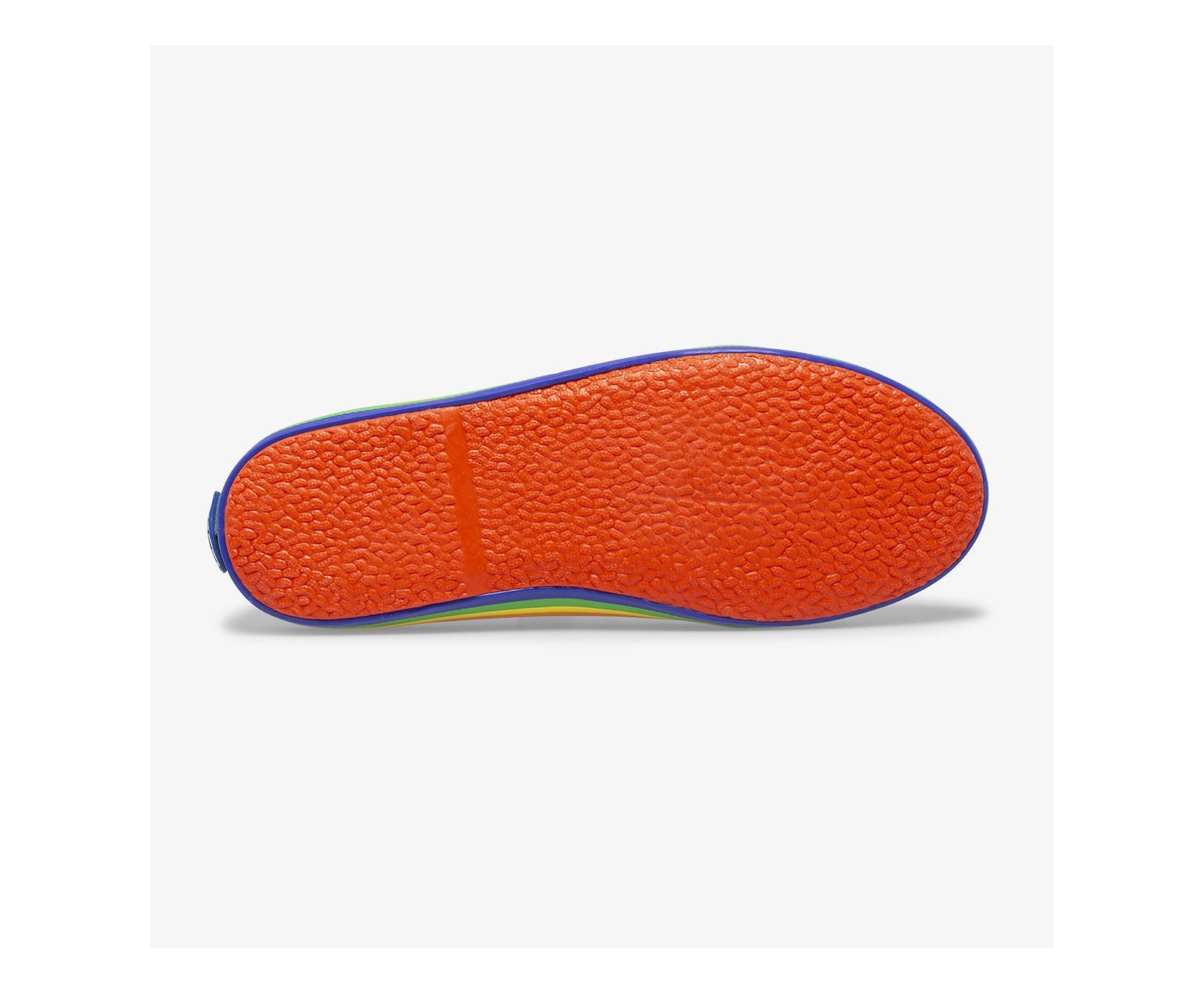 Big Kid's Kickstart Leather Rainbow White/Rainbow