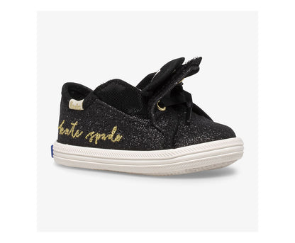 Little Kid's x kate spade new york Kickstart Glitter Crib Black