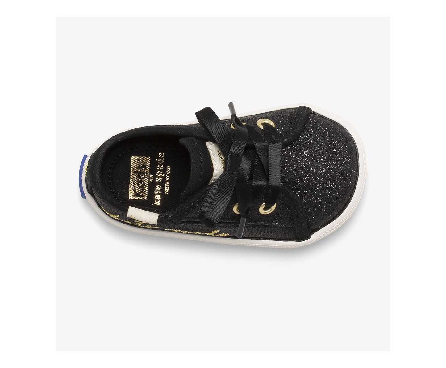 Little Kid's x kate spade new york Kickstart Glitter Crib Black