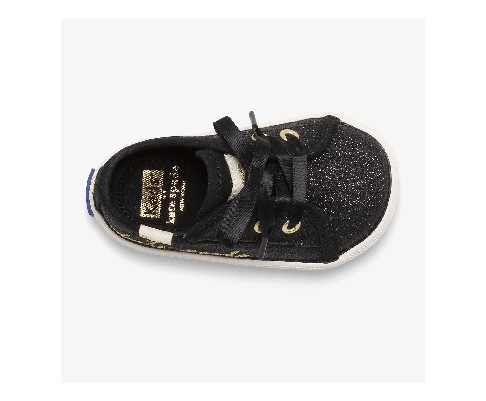 Little Kid's x kate spade new york Kickstart Glitter Crib Black