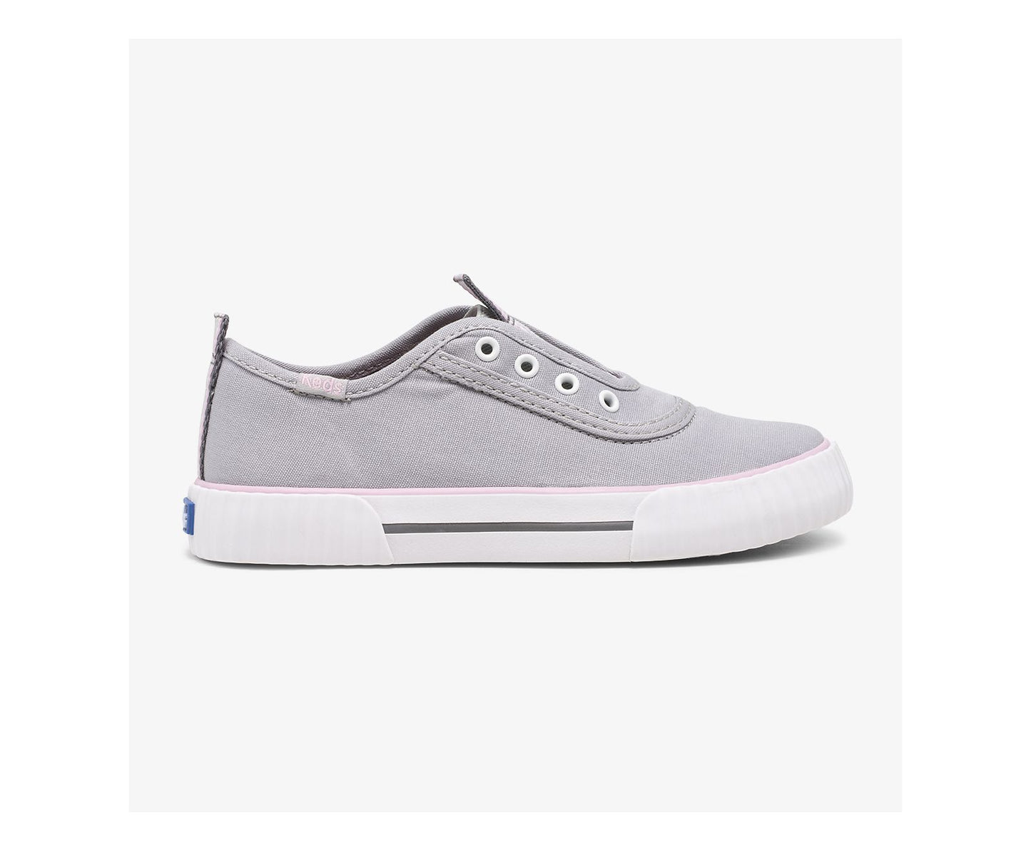 Big Kid's Topkick Washable Slip On Grey